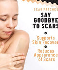 Tolevita Silicone Scar Patches Silicone Gel Sheets For Scars Acne Surgery Keloid Scar Removal And Stretch Marks Gentle Scar Care And Fading 5 Sheets