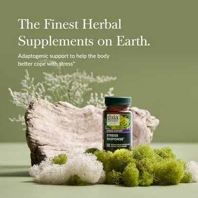 Gaia Herbs Stress Response Supplements Supports Relaxation With Rhodiola Holy Basil Ashwagandha & More 30 Vegan Liquid Phytocapsules (15 Servings)