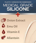 Ebanel Silicone Scar Gel With Allantoin, Emu Oil, Vitamin E And Onion Extract, For Old & Scars From Surgeries, C-Section, Injuries, Burns & More