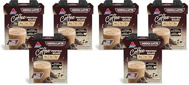 Atkins Mocha Latte Iced Coffee Flavored Protein Shake High Protein Low Glycemic Low Carb And Low Sugar Shakes Ketofriendly 12 Pack