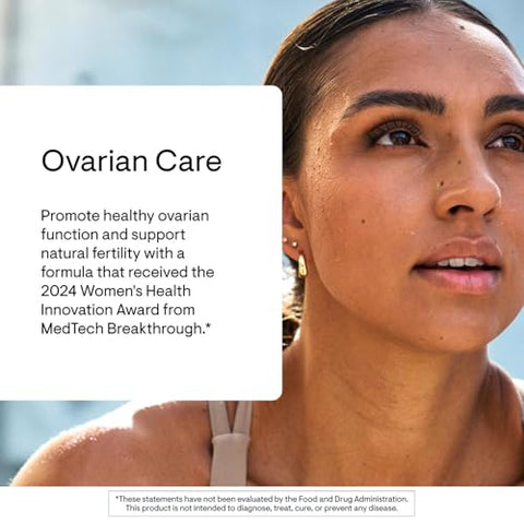 Thorne - Ovarian Care - Promotes Healthy Ovarian Function & Fertility Health - Inositol Coq10 Folate & Polyphenols - Women'S Health Supplement - Mixed Berry - Third-Party Certified 60 Servings