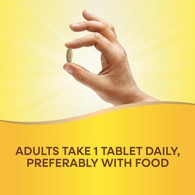 Nature'S Way Alive Adult Ultra Multivitamin, Promotes Energy Metabolism, Heart & Muscle Function, With B-Vitamins Including Methylated B12, Gluten Free, 60 Tablets (Packaging May Vary)