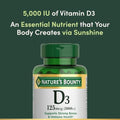 NatureS Bounty Vitamin D5000 Iu Softgels Maximum Strength 150 Ea ( Pack Of 2)