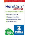 Boiron Hemcalm Ointment For Hemorrhoid Relief Of Pain Itching Swelling Or Discomfort 1 Oz