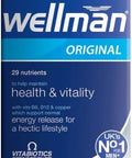Vitabiotics Wellman Original Vitamin and Mineral Supplement 30S Bundle Vegetarian Tablets By Vitabiotics
