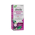 Nature'S Way Umcka Cold & Flu Relief Elderberry Syrup Non-Drowsy Homeopathic Cold And Flu Relief For Sore Throat Cough Congestion Fever Body Aches Berry Flavored 4 Fl Oz (Packaging May Vary)