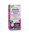 Nature'S Way Umcka Cold & Flu Relief Elderberry Syrup Non-Drowsy Homeopathic Cold And Flu Relief For Sore Throat Cough Congestion Fever Body Aches Berry Flavored 4 Fl Oz (Packaging May Vary)