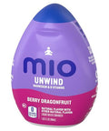 Mio Unwind Berry Dragonfruit Liquid Water Enhancer With Magnesium & B Vitamins 1.62 Fl Oz Bottle