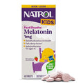 Natrol Kids Fast Dissolve Melatonin 1 Mg Dietary Supplement For Restful Sleep Sleep Tablets For Kids 40 Strawberry-Flavored Melatonin Tablets 40 Day Supply
