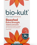 Biokult Boosted Extra Strength Probiotic Supplement For Gut Health Immune System Support And Your Digestive Tract With Vitamin B12 " 30 Capsules
