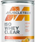 Muscletech Whey Protein Powder Clear Whey Protein Isolate Whey Isolate Protein Powder For Women & Men Clear Protein Drink 22G Of Protein 90 Calories Lemon Berry Blizzard 1.1Lb(19 Servings)
