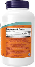 Now Foods Zinc (Zinc Gluconate) 50 Mg Supports Enzyme Functions Immune Support 500 Tablets White