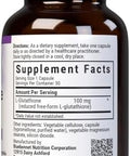 Bluebonnet Nutrition Lglutathione 100Mg Form Amino Acid For Radical Protection Soy Gluten Nongmo Kosher Vegan 30 Vegetable Capsules 30 Servings