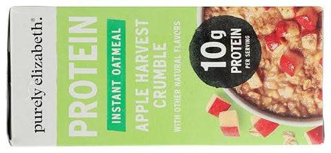 Purely Elizabeth Apple Harvest Crumble Instant Protein Oatmeal, 7.6 Ounce