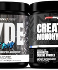 Prosupps Hyde Max Pump Stimulant- Pre-Workout Unflavored And Creatine 300 Bundle
