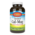 Carlson Chelated CalMag 2: 1 Calcium to Magnesium Ratio Bone Support Muscle Function and Energy Production 180 Tablets