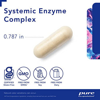 Pure Encapsulations Systemic Enzyme Complex 180 vcaps