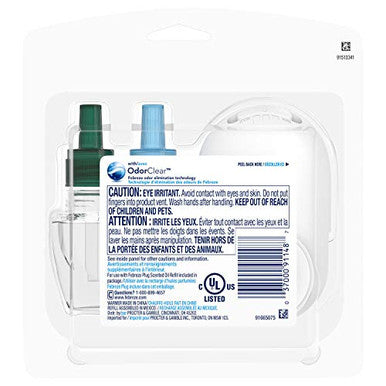 Febreze Unstopables Fresh Pluggable Scented Oil Refill With Warmer Air Freshener (1 Count 0.87 Oz)