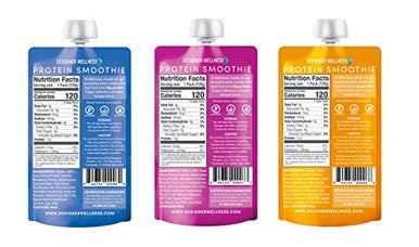 Designer Wellness Protein Smoothies Super Fruits Variety And Mixed Berry Bundle