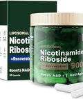 Nicotinamide Riboside, Liposomal Nicotinamide Riboside 900 Mg, Nad+ Supplement With Resveratrol, Nicotinamide Riboside Resveratrol, Supplement Booster Support For Energy, Focus - 80 Capsules