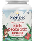 Nordic Naturals Vegan Probiotic Gummies Bundle Zero Sugar Kids Probiotic Gummies Strawberry Watermelon Flavor 30 Gummies Zero Sugar Probiotic Gummies Strawberry Watermelon Flavor 40 Gummies