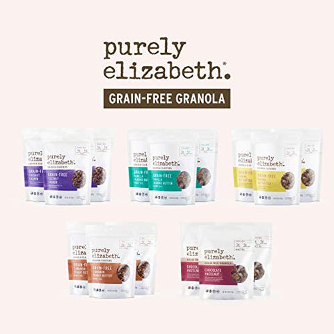 Purely Elizabeth, Vanilla Almond Butter, Keto Granola with MCT Oil, Grain-Free (6 Ct, 48oz Bulk)