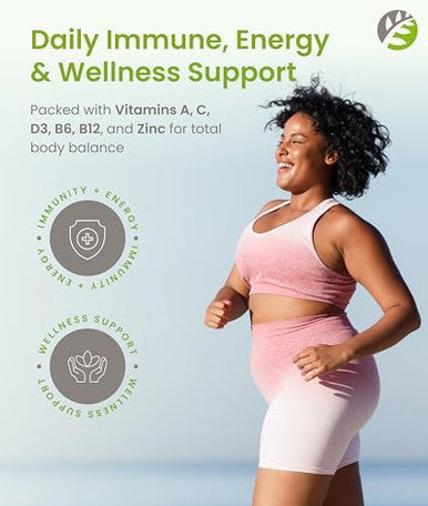 Barislim Advanced Bariatric Multivitamin Gummies - Specially Formulated Bariatric Vitamins For Patients After Weight Loss Surgery - Supports Energy & Immune Health Kiwi (90 Vegan Gummies)