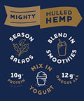 Mighty Seed Hemp Hulled Seeds, 24 Ounce | 10 g Protein, 12 g Omegas per 30 g Serving, Gluten-Free, Perfect for Salads, Cereal, Granola, Oatmeal and Yogurt