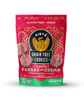 Siete Gluten Free Fresas Con Crema Cookies | Vegan | Grain Free | Non GMO | Dairy Free | Made with Almond Flour & Coconut Oil | 4.5 Oz. Bag (Pack of 6)