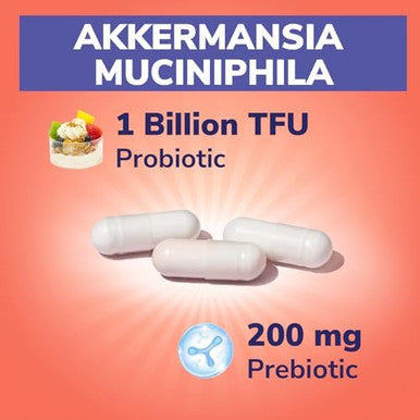 Vitalibre Iron Complex Supplement 60 Capsules & Akkermansia Muciniphila Probiotic 1 Billion Tfu, 30 Capsules
