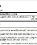 Swanson Bamboo Extract for Hair and Nails Silica Supplement Supports Collagen 300 mg 60 Veggie Capsules