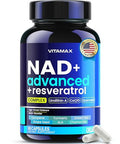 Vitamax Liposomal Nad+ Supplement Extra Strength 60Ct