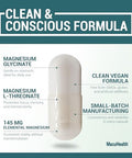 Macuhealth Magnesium Glycinate & L Threonate 90 Capsules 145Mg