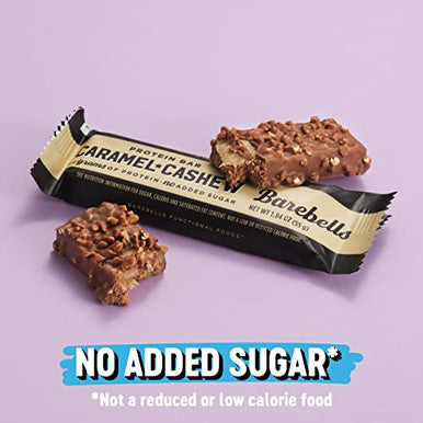Barebells Protein Bars Caramel Cashew 12 Count Pack Of 2 Protein Snacks With 20G Of High Protein Chocolate Protein Bar With 1G Of Total Sugars Perfect On The Go Protein Snack & Breakfast BarsÃ¢â‚¬Â¦