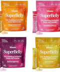 Blume Superbelly Gut Health & Hydration Drink Mix â€“ Variety Pack (Strawberry Hibiscus AÃ§aÃ­ Pomegranate Mango Passion Fruit Lemon Ginger) â€“ Probiotics Acv Vitamin C â€“ 60 Packets
