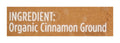 Spicely Organic Cinnamon Ground 16 Oz