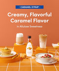 MONKSHUSHU Caramel Allulose Syrup 18.7 Fl Oz for coffee, drinks - Keto Diet, Vegan friendly, Diabetes-Safe - Zero Calorie, Liquid type Sugar Substitute - Monk Fruit - Gluten Free, 0g Net Carbs, Non-GMO