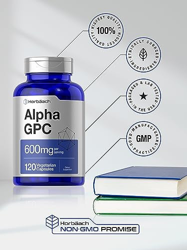 Horbaach Alpha Gpc 120 Capsules 600Mg