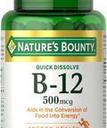 Nature'S Bounty Vitamin B-12 500 Mcg 100 Count
