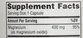Twinlab Magnesium400 Mg - 100 Cap Pack Of 3