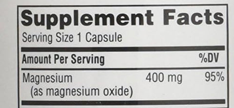 Twinlab Magnesium400 Mg - 100 Cap Pack Of 3