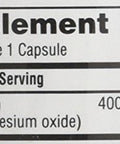 Twinlab Magnesium400 Mg By Twinlab 100 Cap Pack of 3
