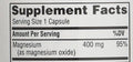 Twinlab Magnesium400 Mg By Twinlab 100 Cap Pack of 3