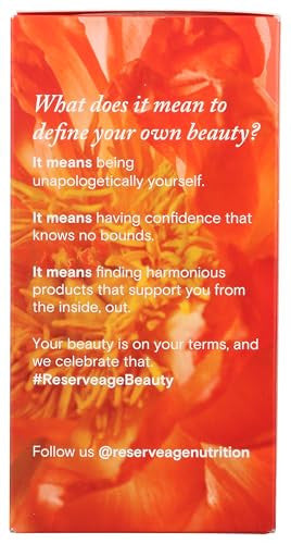 Reserveage Nutrition Tres Beauty 3 Supplement for Hair Growth Skin Care and Nail Care Collagen Supplement with Keratin and Biotin Gluten Free 90 Capsules 30 Servings