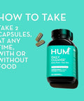 Hum Daily Cleanse Acne Supplement Gut Cleanse Detox For Clear Skin With Organic Algae Detoxifying Herbs Zinc & Spirulinaclear Skin Supplement (60 Capsules)