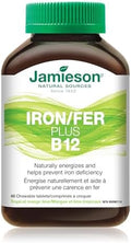 Jamieson Iron + Vitamin B12 45 Chewable Tabs