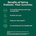 Benefiber Prebiotic GLP 1 Friendly Fiber Supplement Gummies for Digestive Health Assorted Fruit Flavor