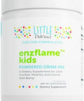 Davinci Little Enzflame Kids Powder Drink Mix Supplement To Support Muscle And Joint Comfort Mobility And Immune Health With Calcium Sodium Enzymes Dmg Orange Flavor 30 Servings