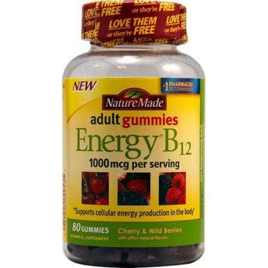 Nature Made Energy B-12 Dietary Supplement Gummies (Pack Of 4)