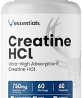 Bucked Up - Creatine Hcl 750Mg Serving - 60 Servings (60 Capsules)